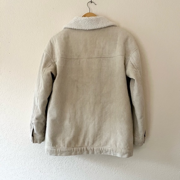 Jackson Rowe faux shearling flicker jacket, good condition, size XSmall - Picture 3 of 9